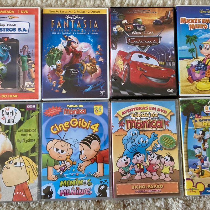 Selling 8 dvds