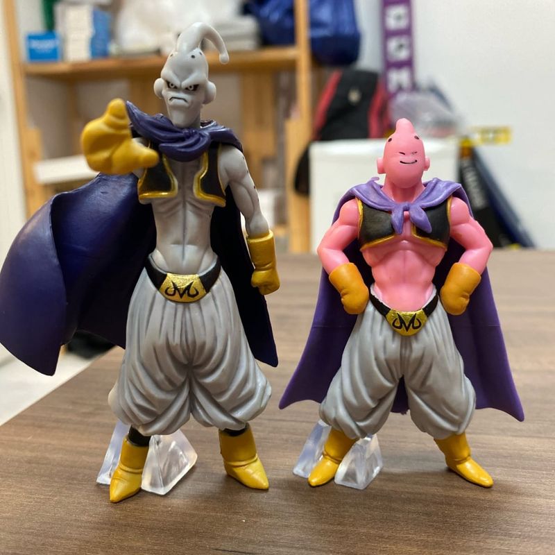 Coleção 8 Figures Majin Boo Dragon Ball Z Brinquedos Bonecos