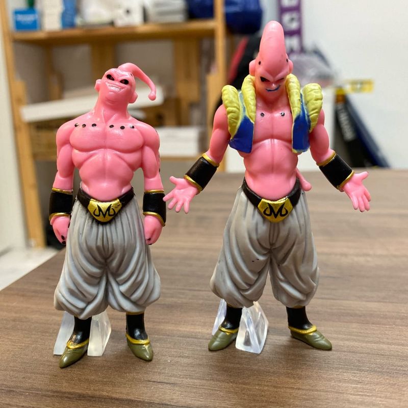 Coleção 8 Figures Majin Boo Dragon Ball Z Brinquedos Bonecos