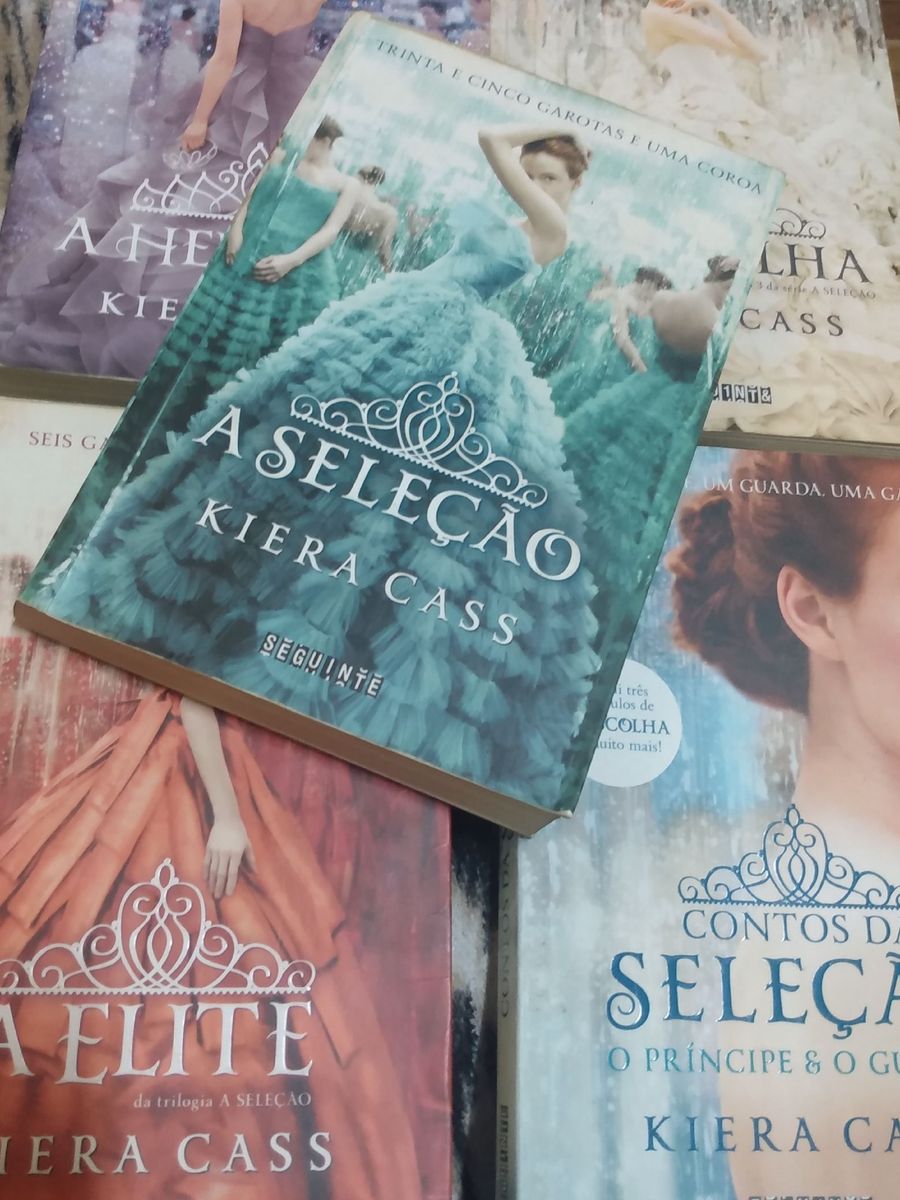 Coleção A Seleção Kiera Cass Livro Usado 59199710 Enjoei