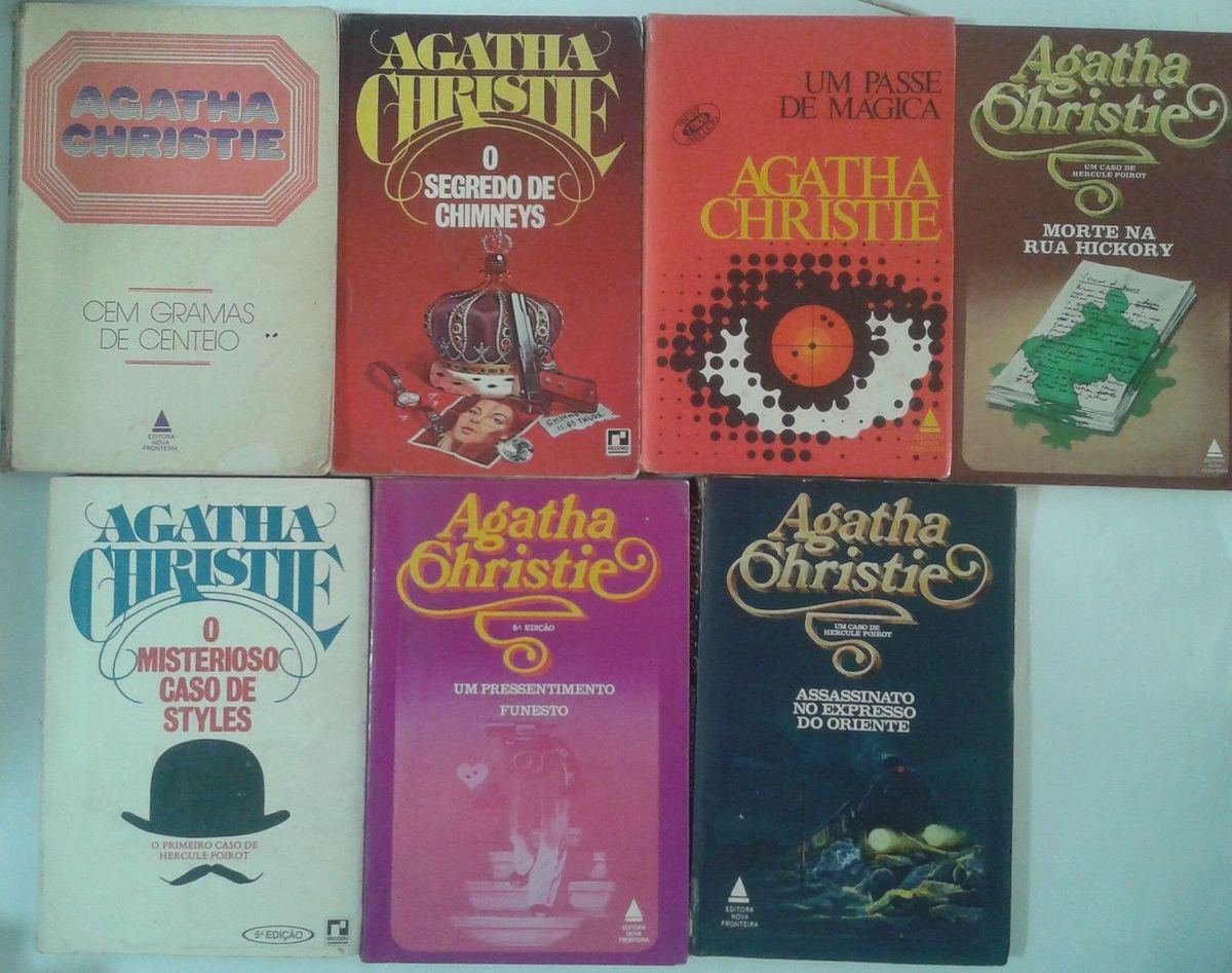 Coleção Agatha Christie - 7 Volumes | Livro Agatha Usado 41351070 | enjoei