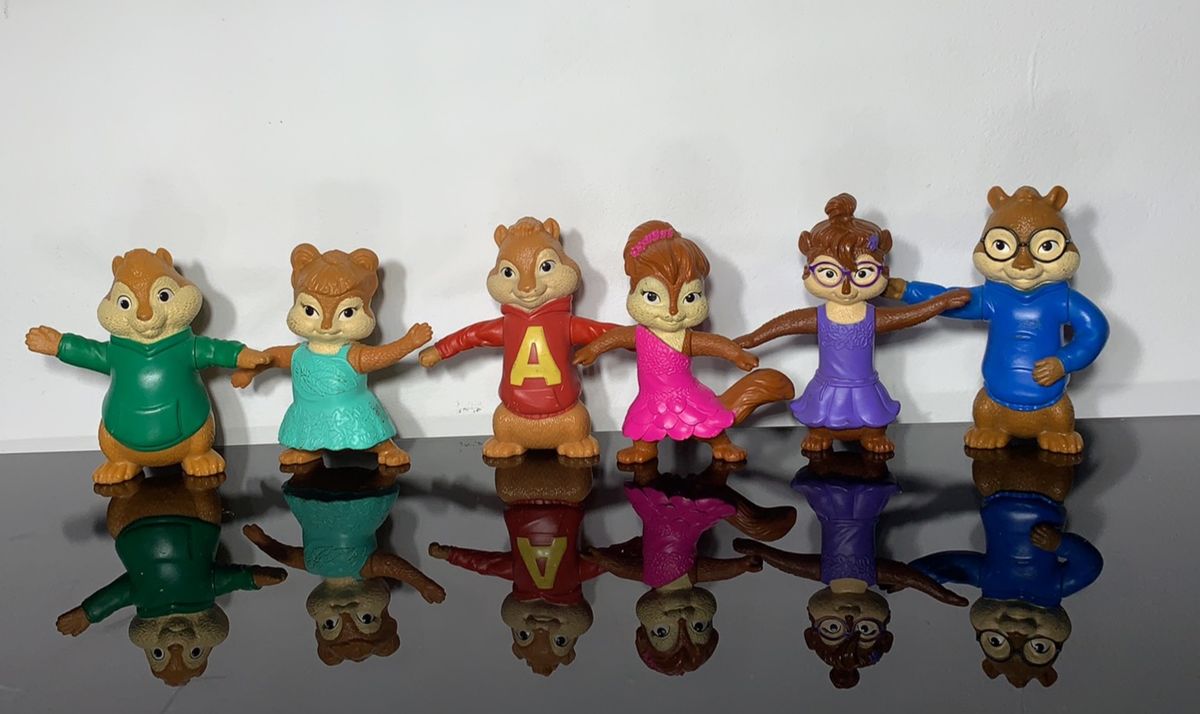 Coleção Alvin e Os Esquilos | Brinquedo Burguer King Usado 66231903 ...