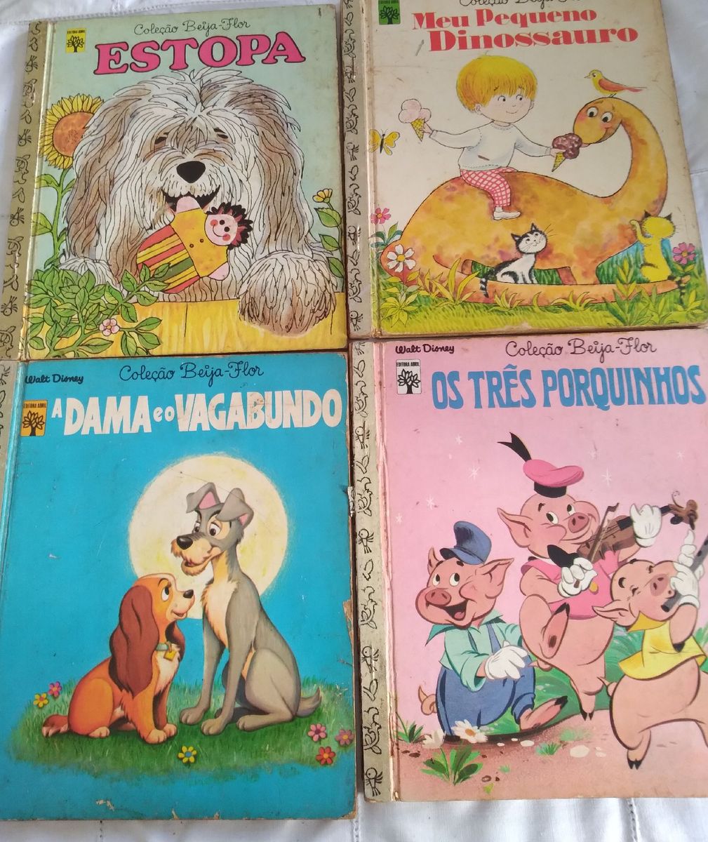 Coleção Beija Flor, 4 Livros Infantil | Móvel De Antiquário Deditora ...