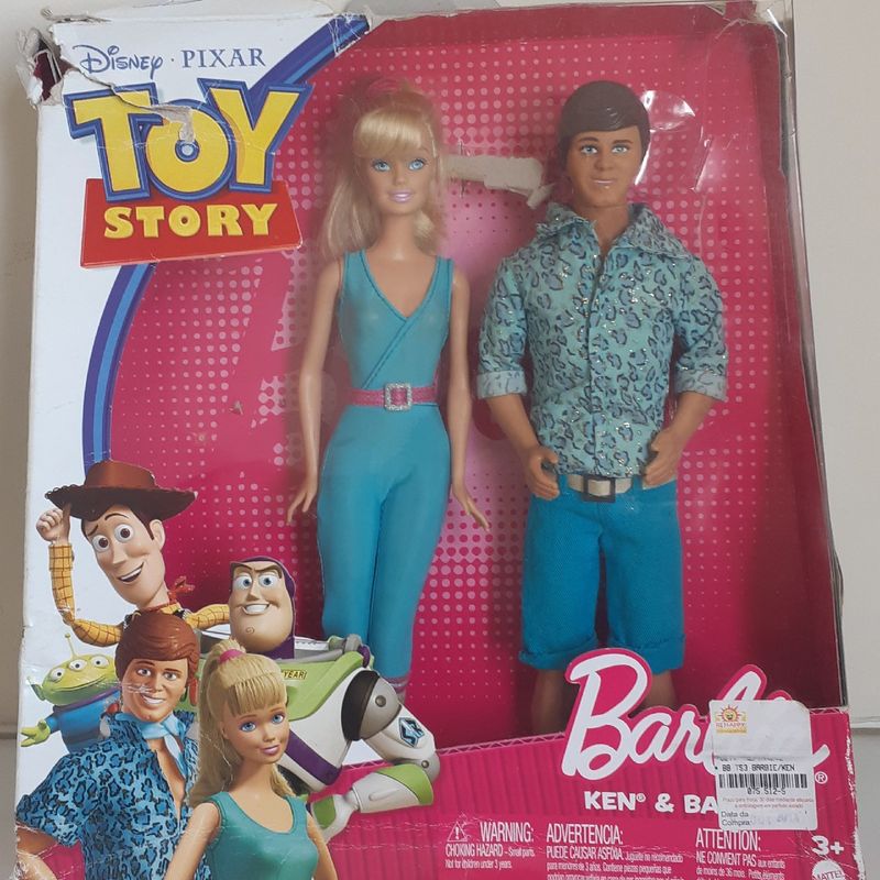 Coleção Bonecos Barbie e Ken Toy Story Original, Brinquedo Mattel Usado  50411736