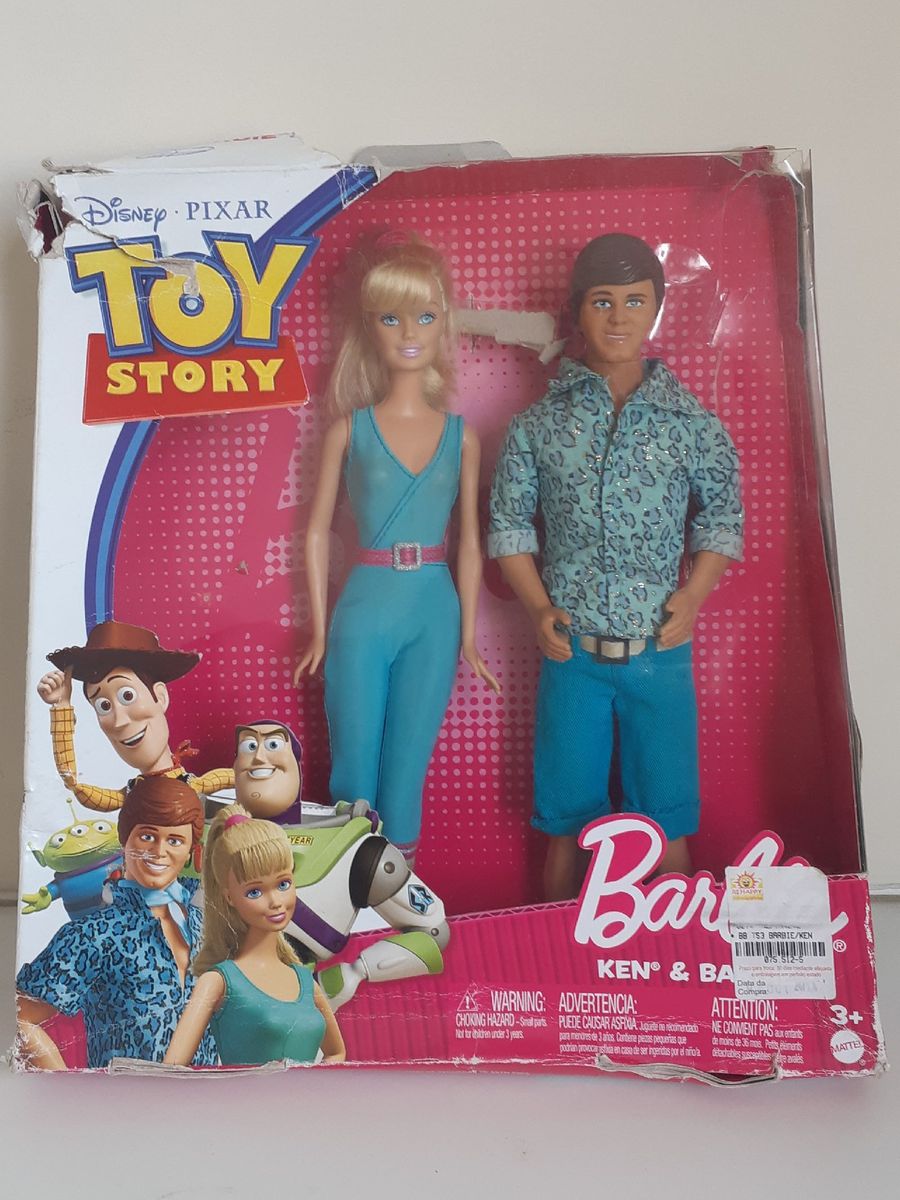 Coleção Bonecos Barbie e Ken Toy Story Original