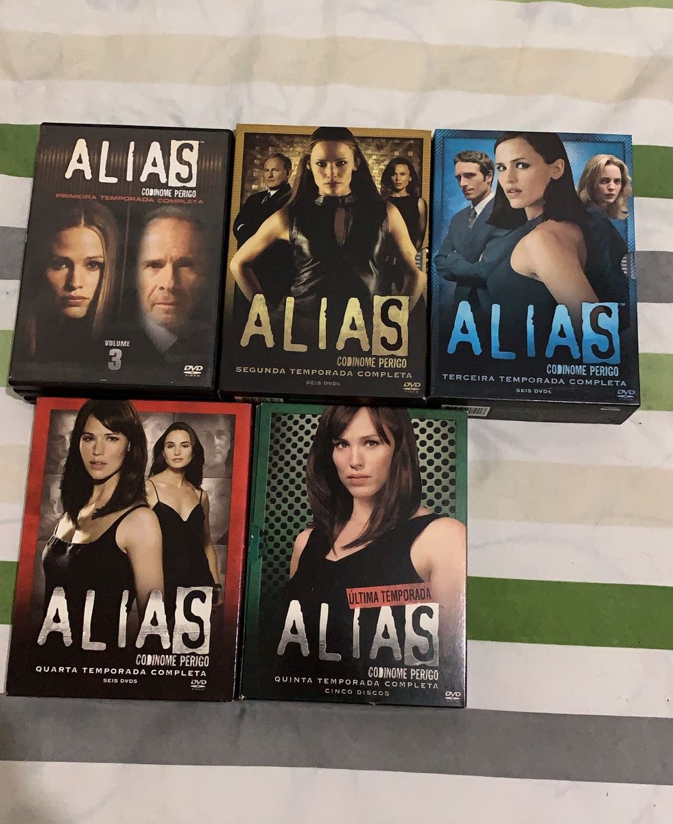 Coleção Box 5 Temporadas Séries Alias | Filme e Série Dvd Usado ...