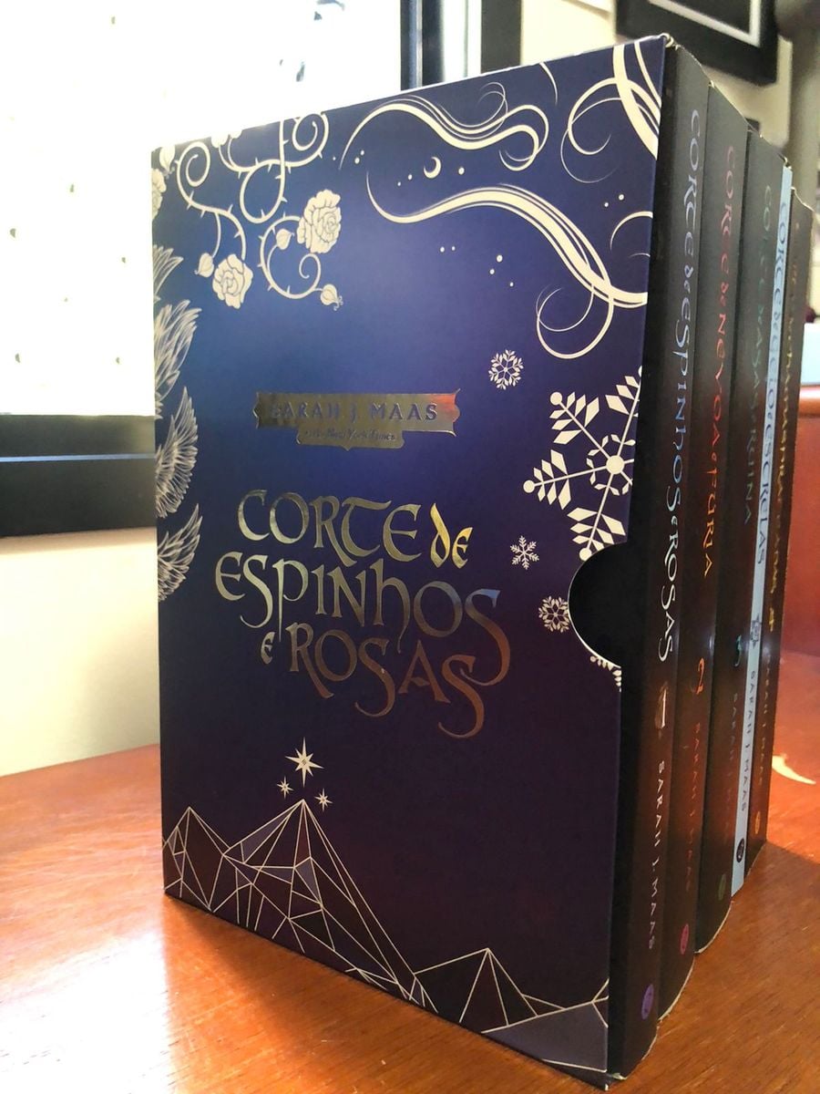Coleção/box Acotar+corte de Chamas Prateadas | Livro Galera Usado ...