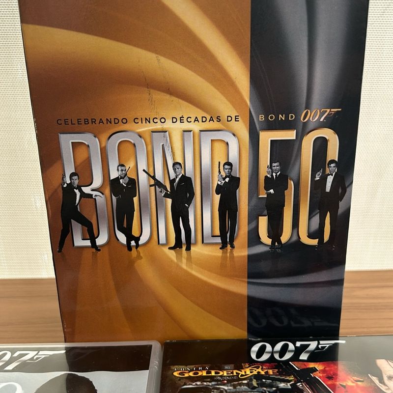 Coleção Box Dvd 007 James Bond - Original - 22 Filmes | Filme e