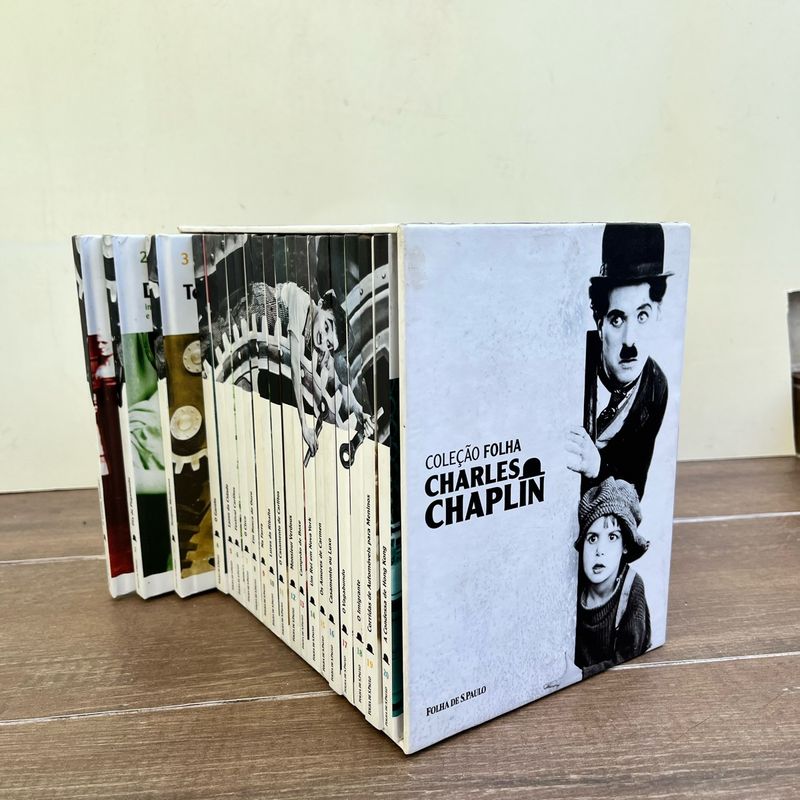 Coleção Box Dvd Charlie Chaplin 20 Filmes | Dvd Usado 110487691