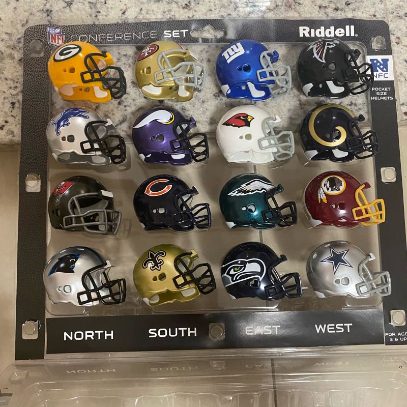 Coleção Capacetes Nfl de Bolso (Pocket Size) | Item p/ Esporte e