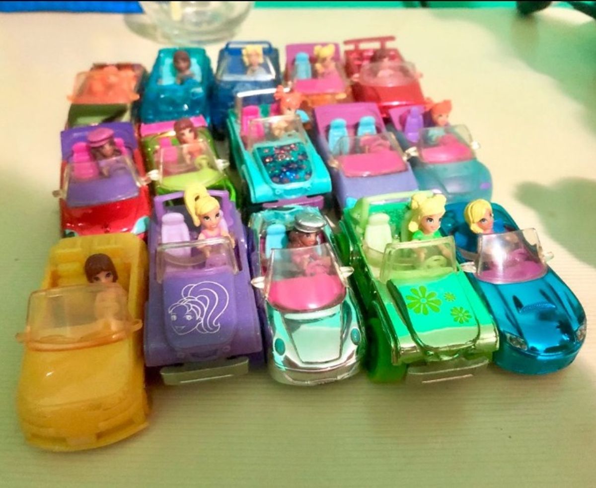 Coleção Carrinhos Polly Pocket | Brinquedo Mattel Usado 42676547 | enjoei