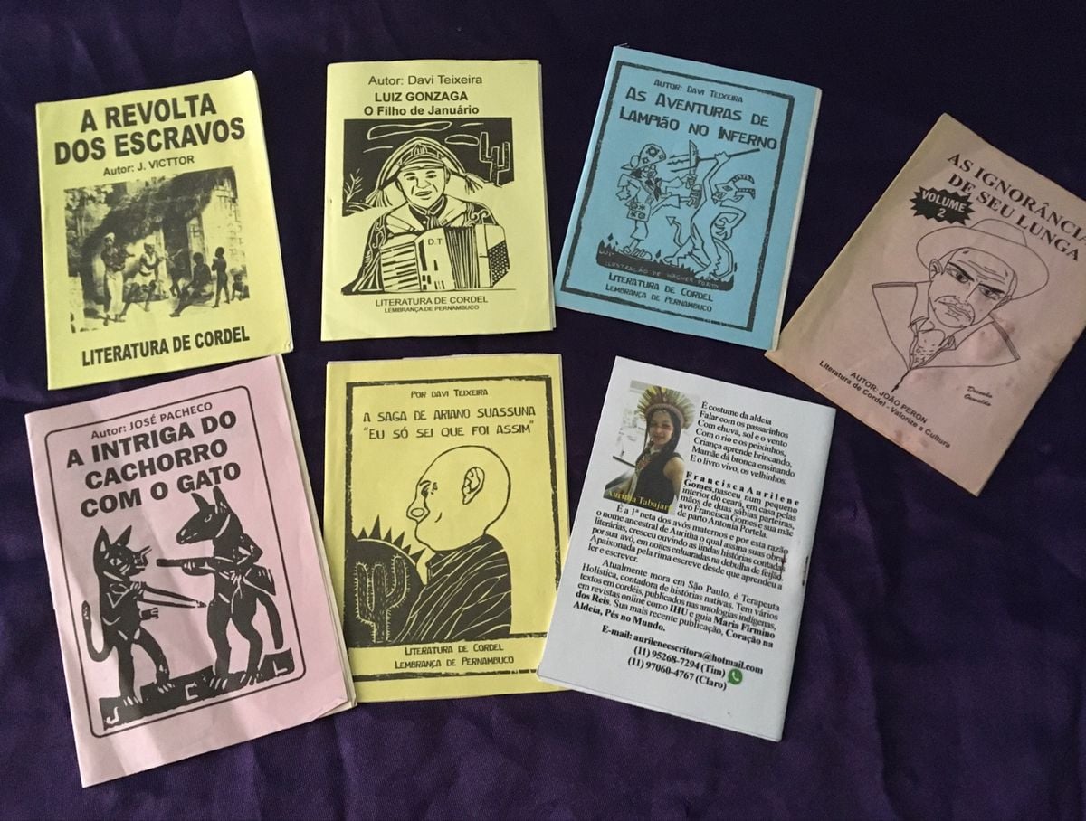 Coleção com 7 Folhetos de Cordel Originais de Olinda | Livro Cordel ...