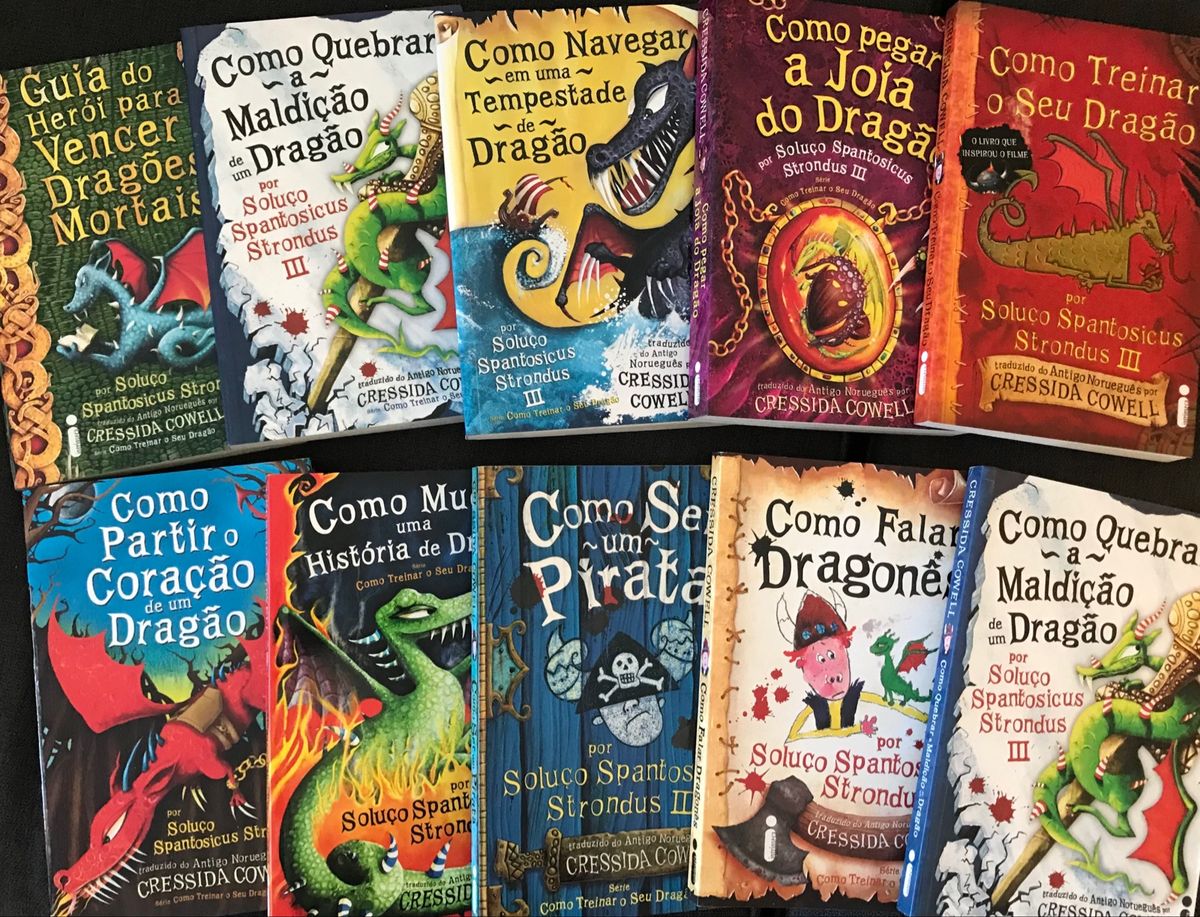 Coleção Como Treinar O Seu Dragão | Livro Intrinseca Usado 37119530 ...