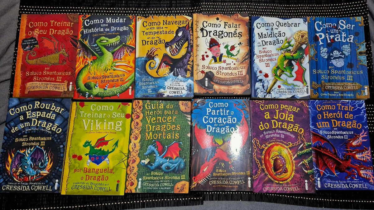 Coleção Completa Como Treinar O Seu Dragão 12 Livros | Livro Intrinseca ...