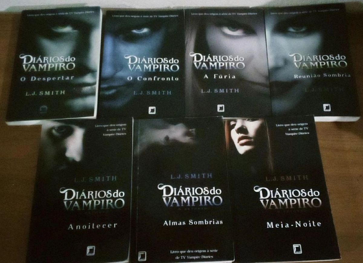 Série Diários do Vampiro de L.J. Smith (os 4 volumes) - Leitora Viciada