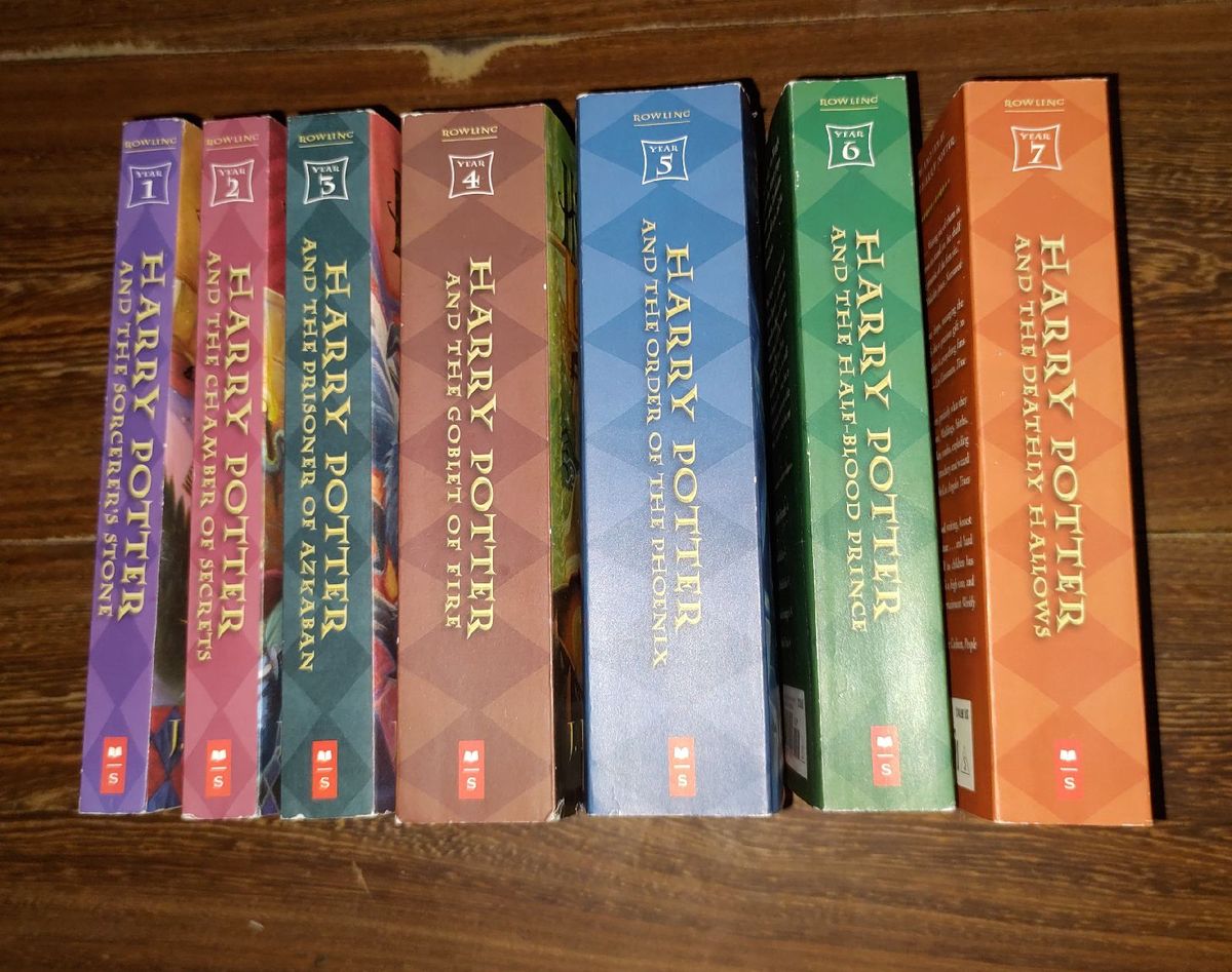 Coleção Completa Livro Harry Potter em Inglês Livro Usado 61355179 enjoei