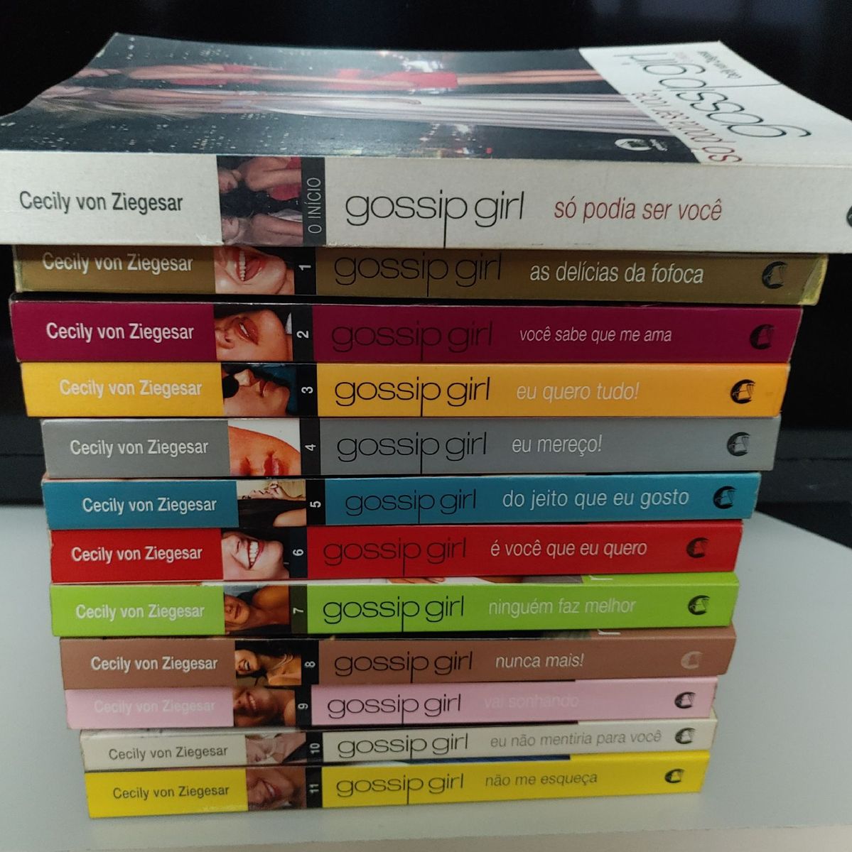 Coleçao Completa Livros Gossip Girl Livro Galera Record Usado 73900503 Enjoei 6201