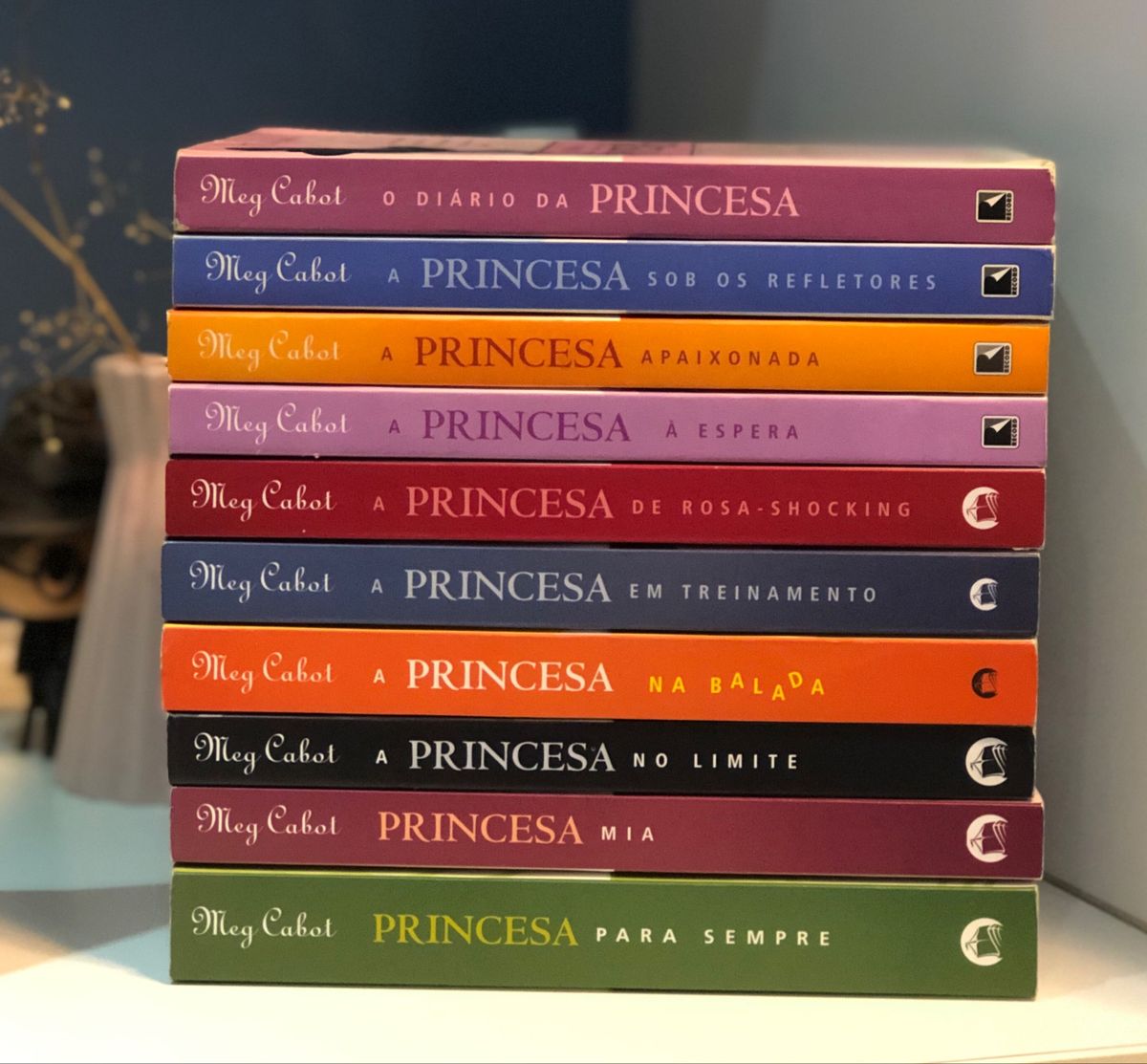 Coleção Completa O Diário da Princesa de Meg Cabot | Livro Record Usado ...