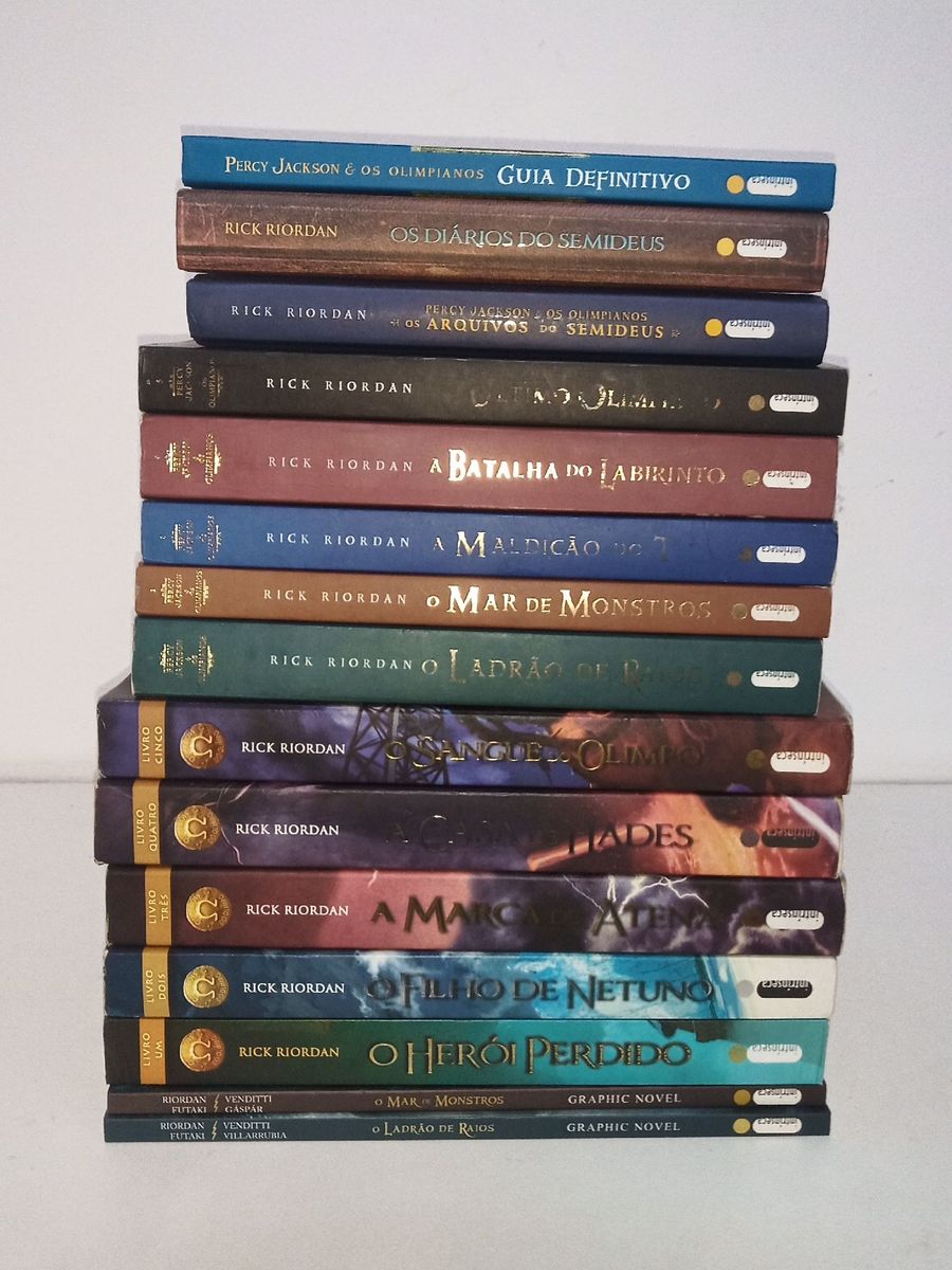 Coleção Completa Percy Jackson Livro Intrinseca Usado 41382568 Enjoei