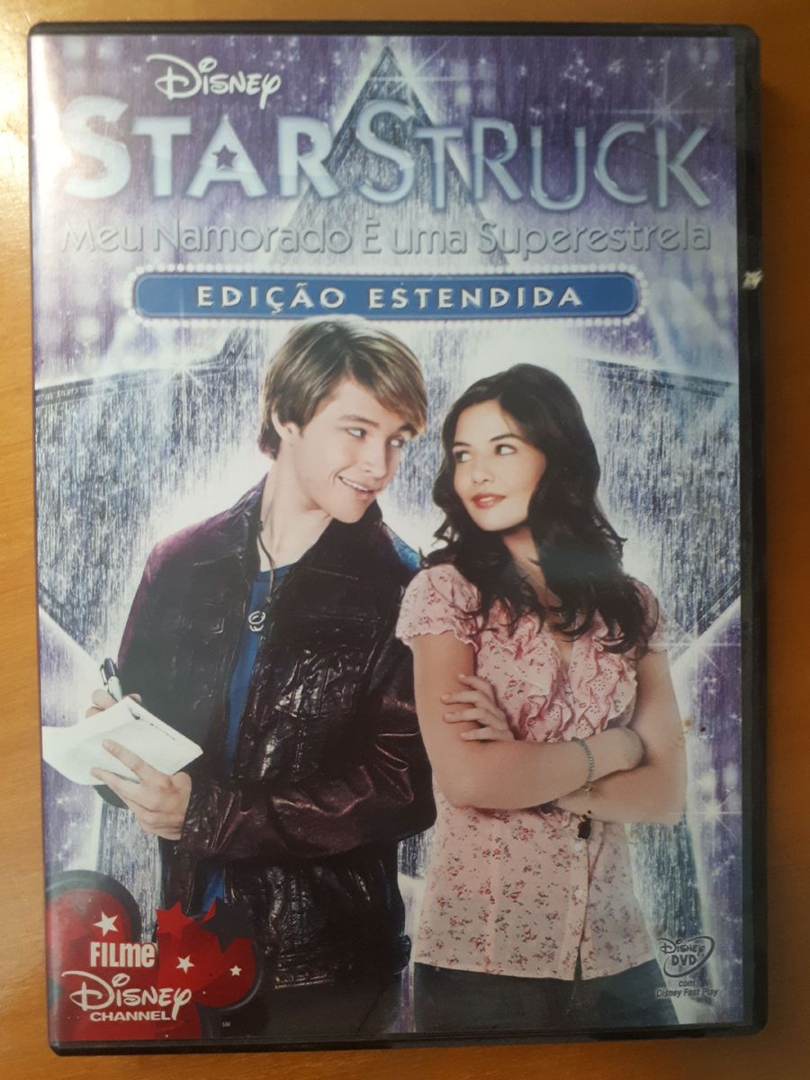 Coleção de Dvds Disney Starstruck Meu Namorado É Uma Super Estrela Filme e Série Usado
