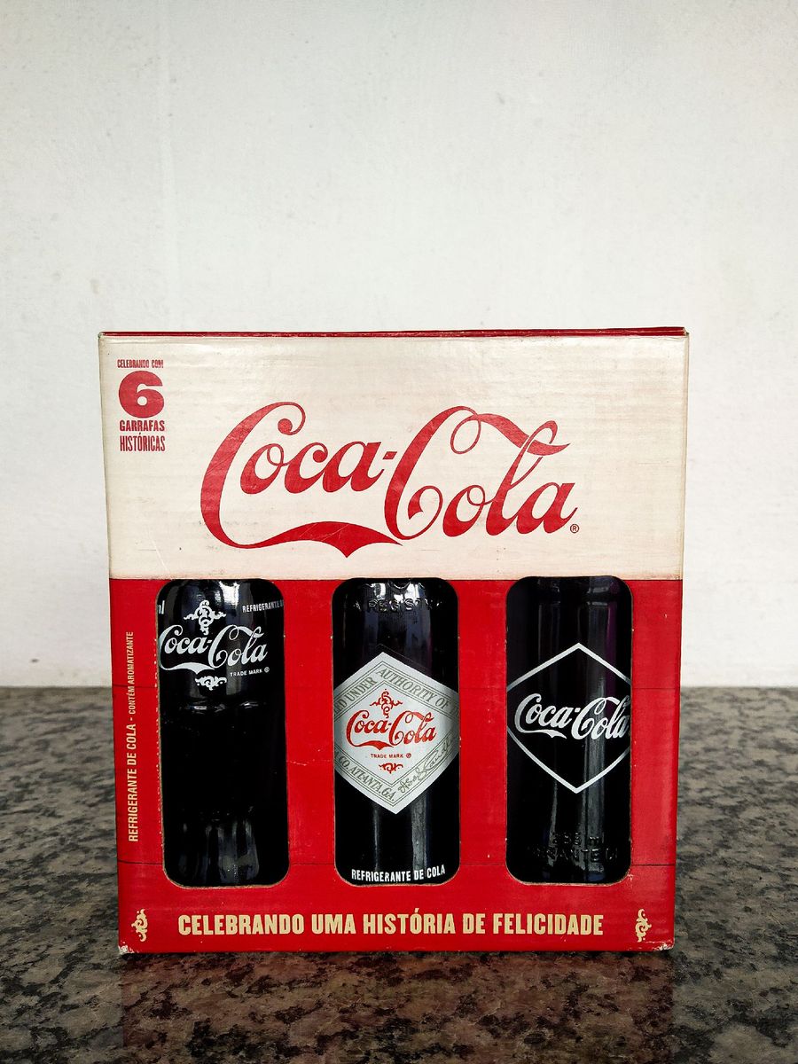 Coleção de Garrafas Históricas da Coca-cola. | Produto Vintage e Retro ...