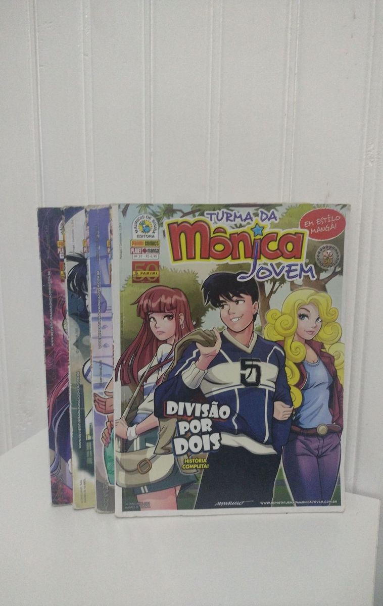 Coleção De Gibis Da Turma Da Monica Jovem Em Ótimo Estado De Conservação 30313233 Livro 9344