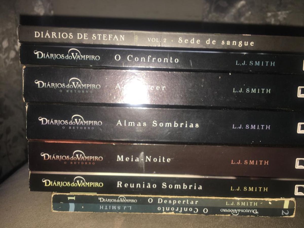 Kit Coleção Diários do Vampiro - L. J. Smith C/4 Livros (marcas