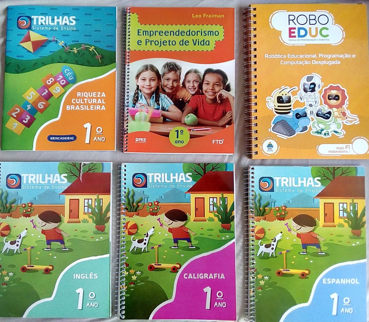 Coleção De Livros Ftd Trilha 1°ano Fundamental Livro Ftd Usado 51668364 Enjoei 1539