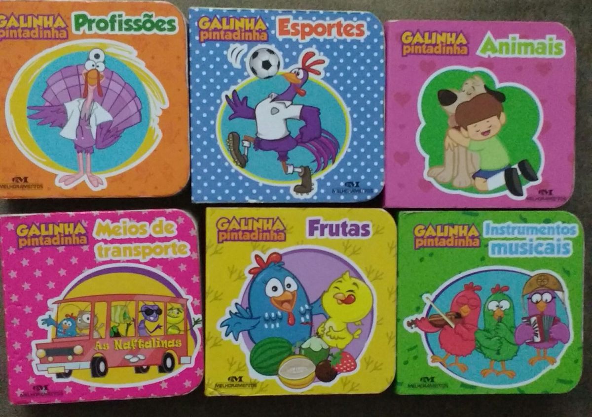 Coleção de Livros Galinha Pintadinha | Item Infantil Usado 21880202 ...