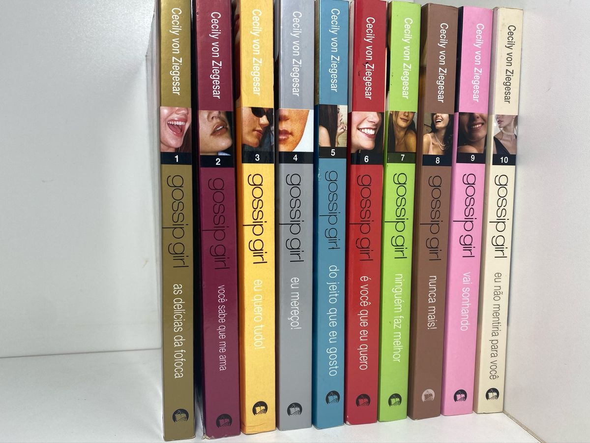 Coleção De Livros Gossip Girl Livro Usado 61402630 Enjoei 9630