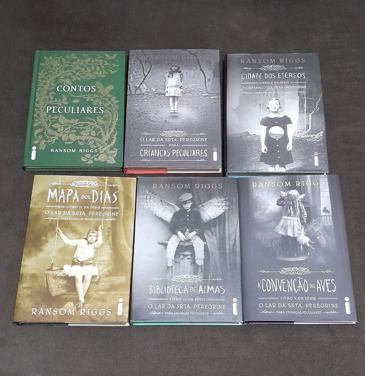 Coleção de Livros : O Lar da Srta. Peregrine para Crianças Peculiares ...
