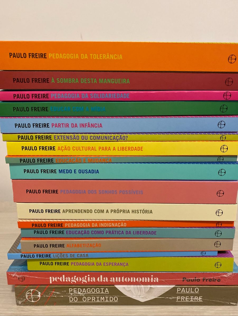 Coleção de Livros Paulo Freire | Livro Editora Paz E Terra Nunca Usado ...
