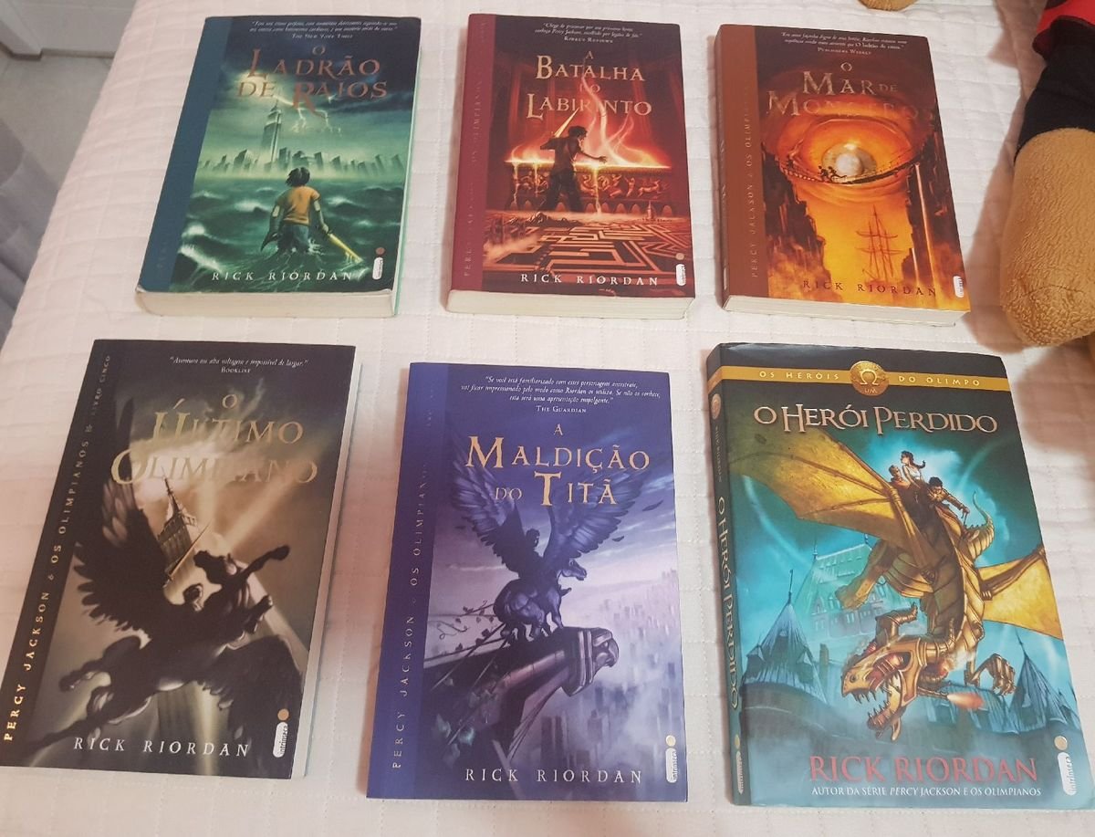 Coleção De Livros Percy Jackson Livro Intrinseca Usado 53183992 Enjoei