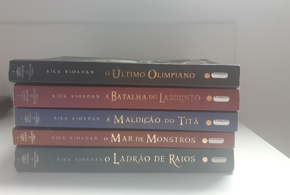 Coleção De Livros Percy Jackson Livro Intrinseca Usado 63961812 Enjoei