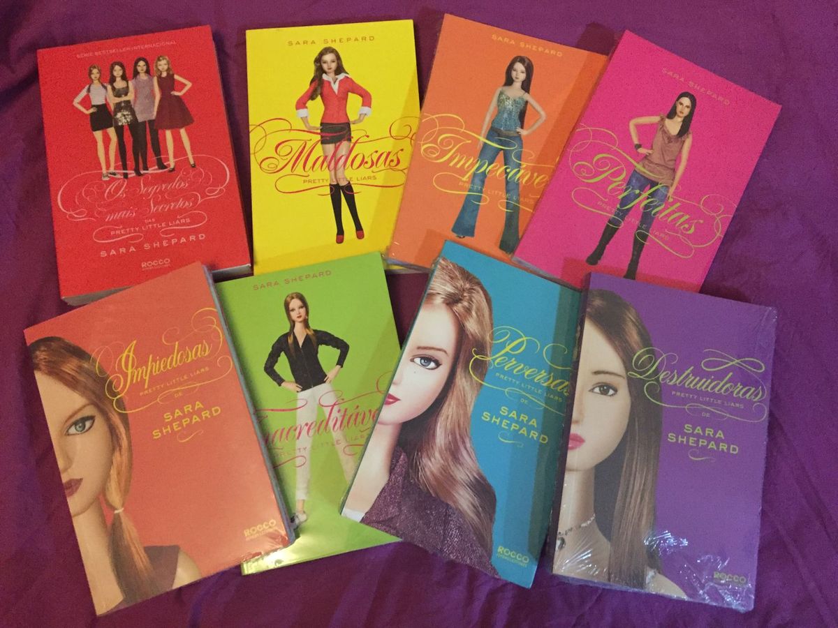 Coleção de Livros Pretty Little Liars Livro Rocco Nunca Usado 23517097 enjoei