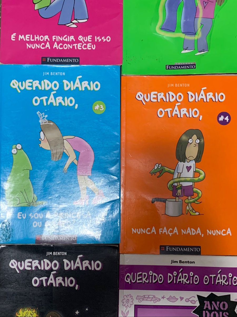 Coleção de Livros Querido Diário Otário Item Infantil Livro Usado 39240484 enjoei