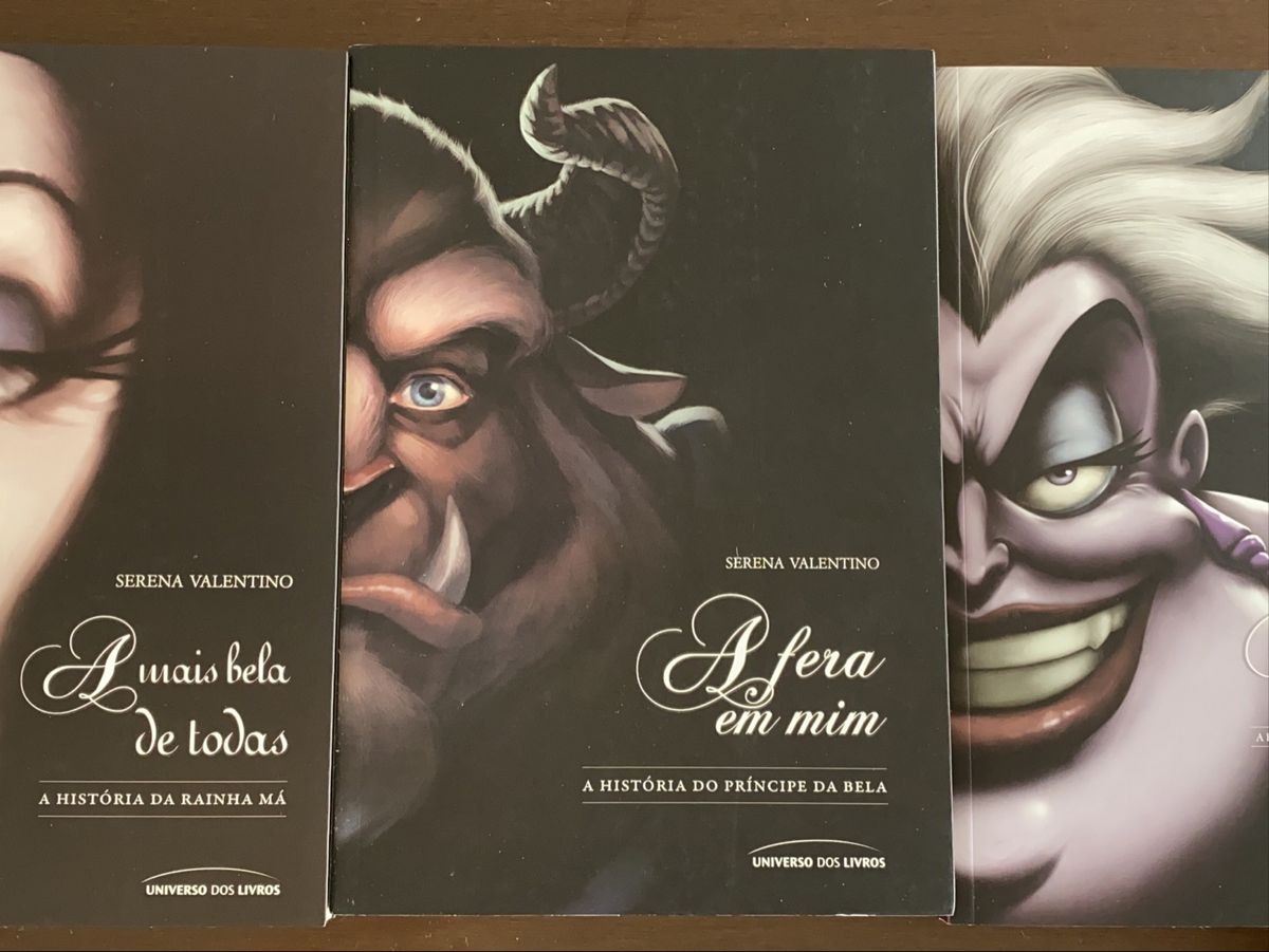 Coleção de Livros: Vilões da Disney | Livro Disney Usado 48499470 | enjoei