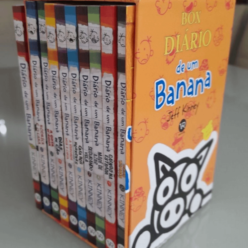 Box Diário de um Banana 5 Volumes