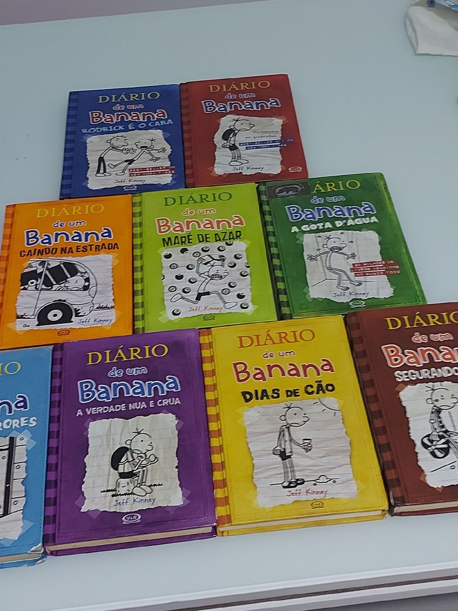 Coleção Diário De Um Banana Do 1 Ao 9 | Livro Usado 62445729 | Enjoei