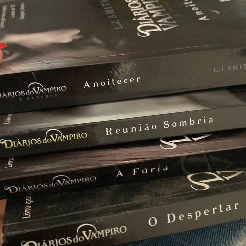 Kit 4 Livros - Coleção Diários Do Vampiro