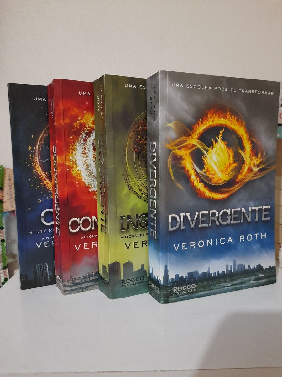 Coleção Divergente Veronica Roth 4 Livros | Livro Rocco Usado 152294098 ...
