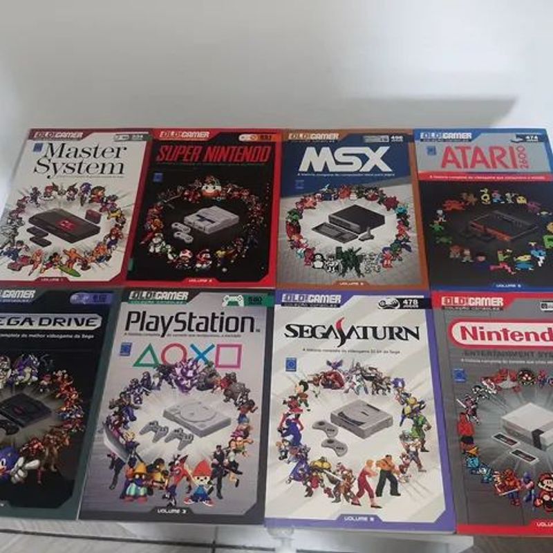 Coleção Consoles OLD!Gamer