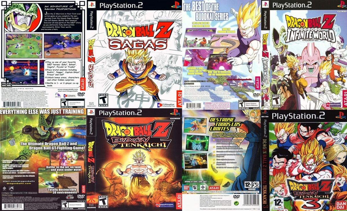 Jogo Dragon Ball Z: Sagas Ps2