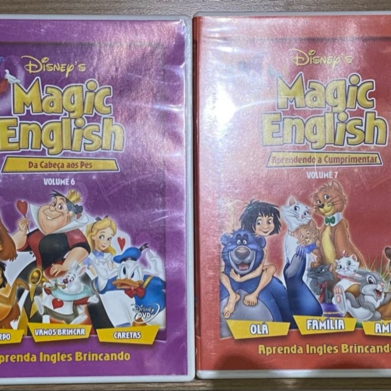 Coleção Dvd Disney Magic English | Dvd Nunca Usado 99147416 | enjoei