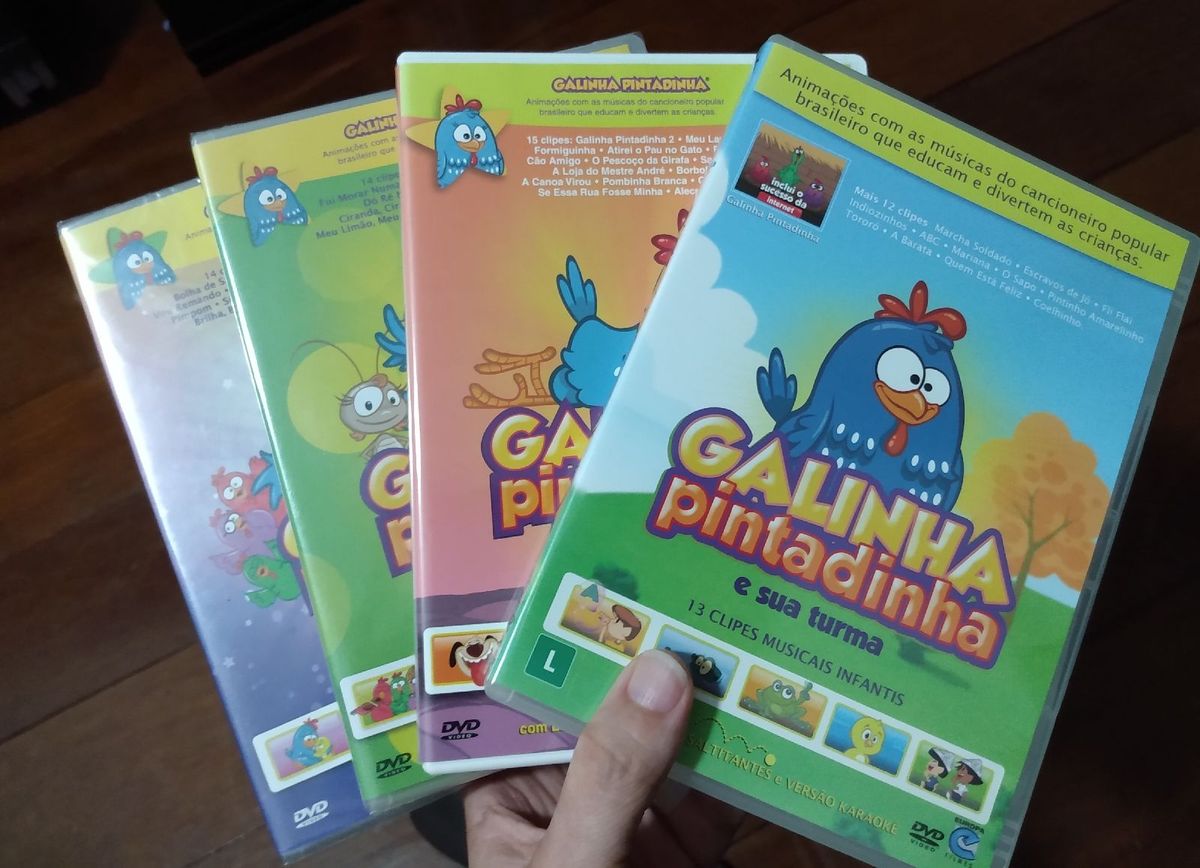 Colecao Dvd Galinha Pintadinha Item Infantil Dvd Galinha Pintadinha Usado 34203628 Enjoei