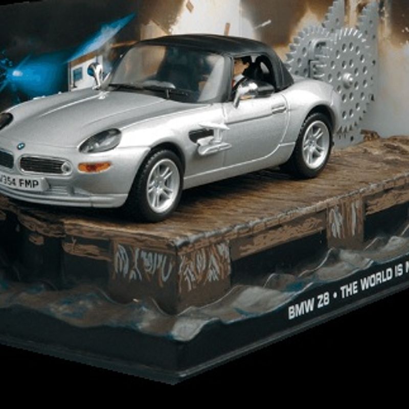 Coleção em Miniatura Carros Dos Filmes James Bond 007 - Bmw Z8