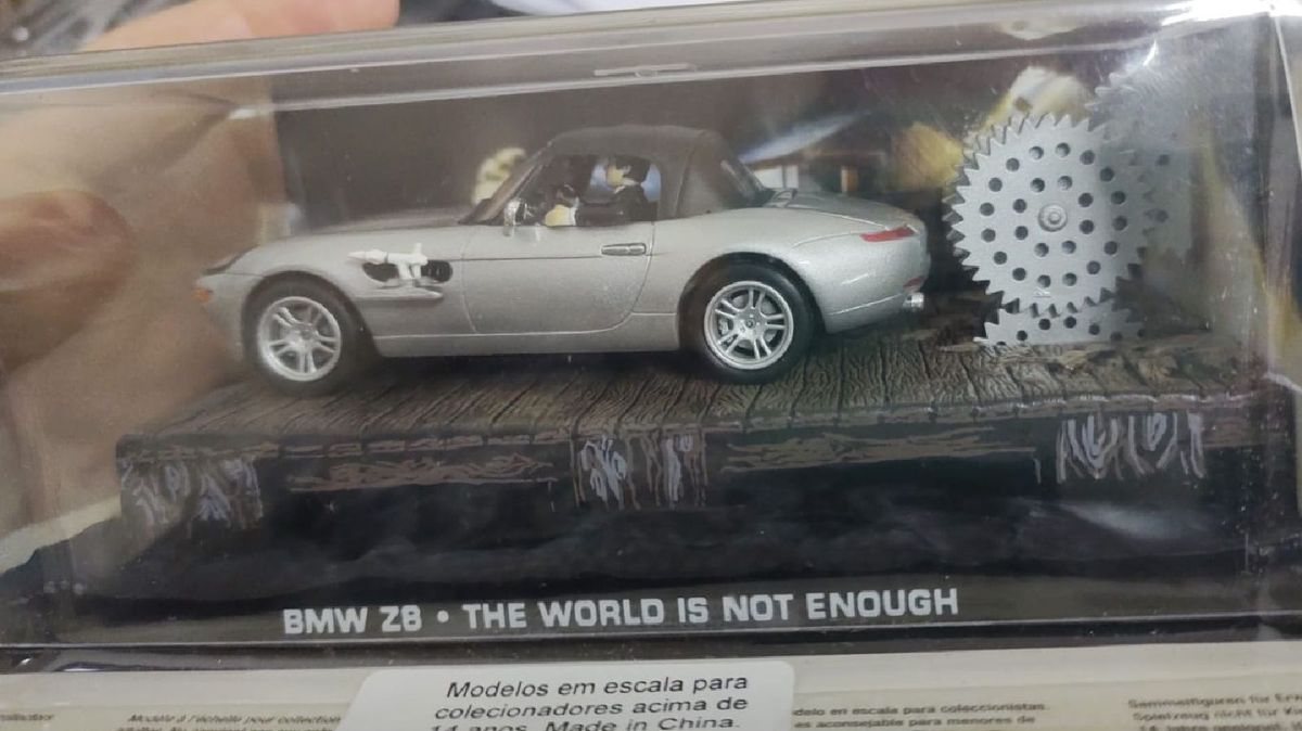 ミニカー MINICHAMPS BMW Z8 007 James Bond Coleção em Miniatura Carros Dos Filmes James Bond 007 - Bmw Z8