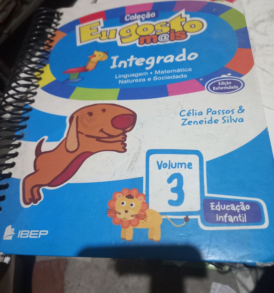 Coleção Eu Gosto Mais Integrado Volume 3 Educação Infantil Célia Passos