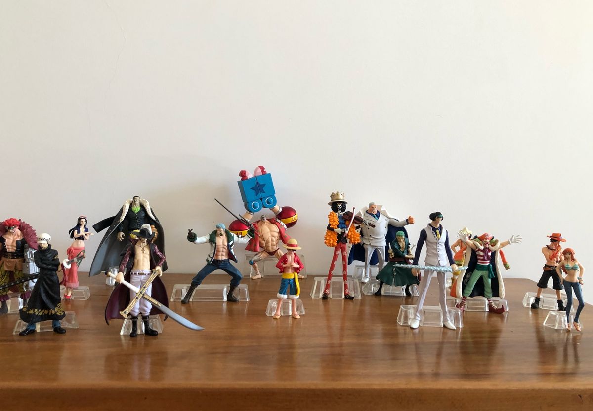 Coleção Figures One Piece da Salvat Item Infantil One Piece Usado