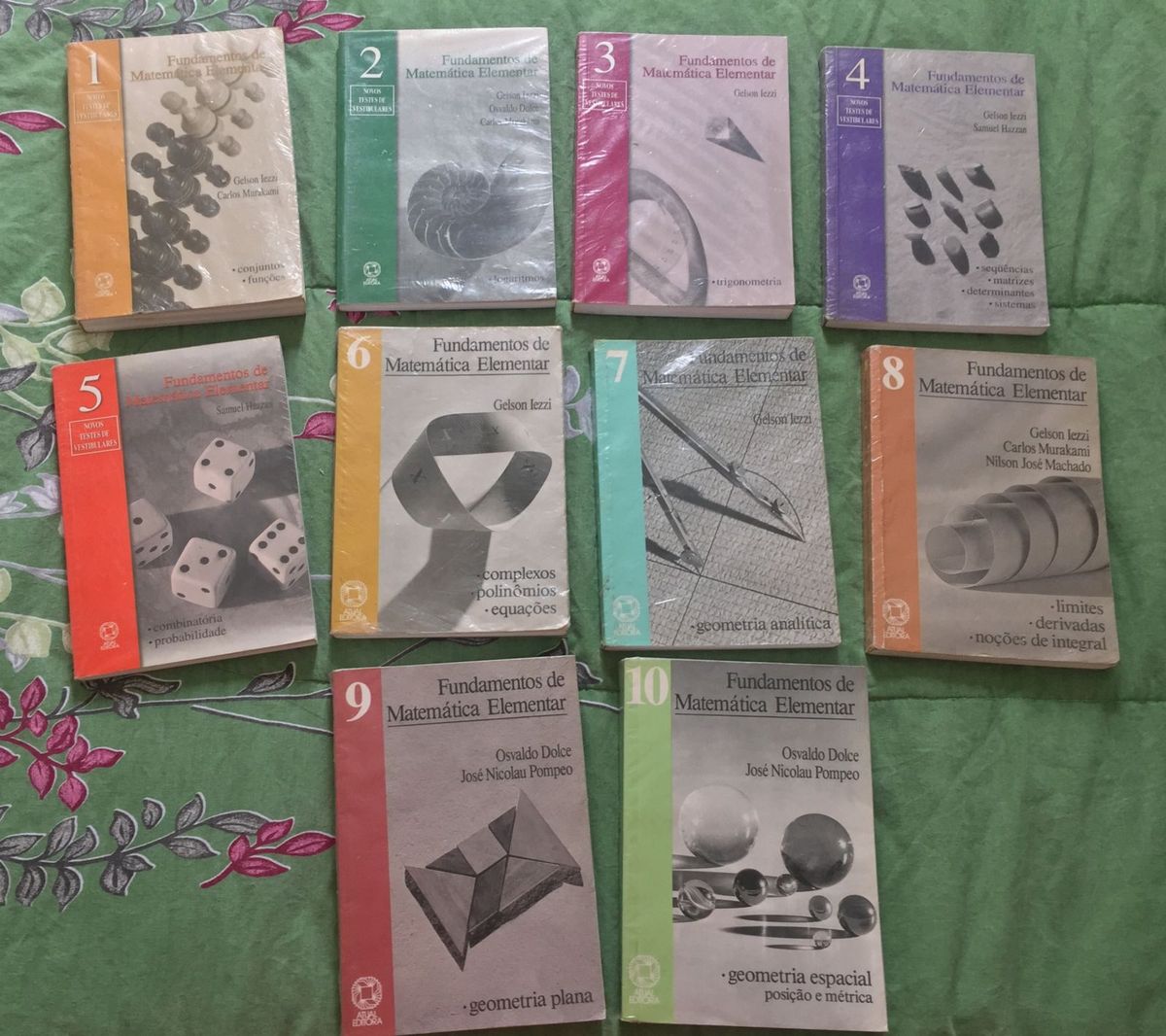 Coleção Fundamentos da Matemática Elementar de Gelson Iezzi | Livro ...